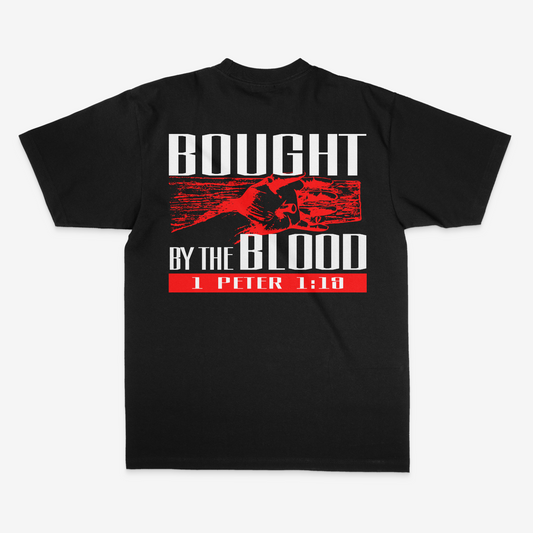 BOUGHT BY THE BLOOD - OVERSIZED TEE